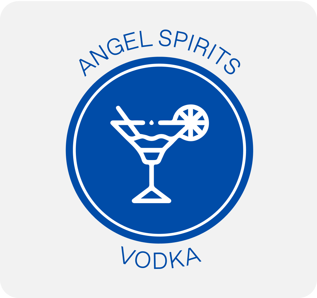 Glass of Angel Spirits Vodka Cocktail