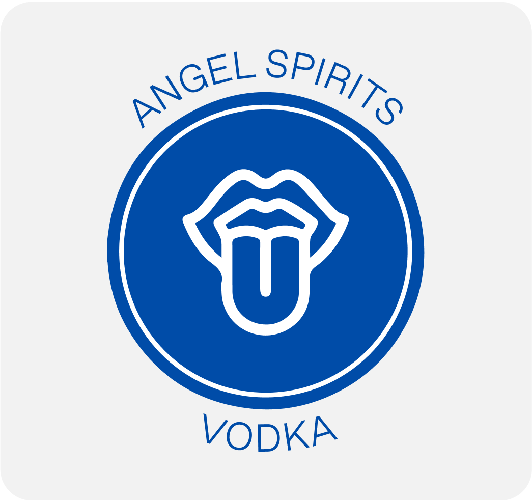 Bottle of Angel Spirits Vodka.