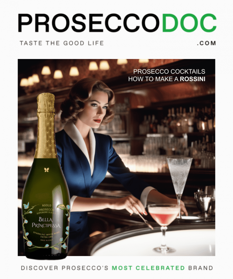 How to Make a Rossini Cocktail Prosecco In 5 Simple Steps