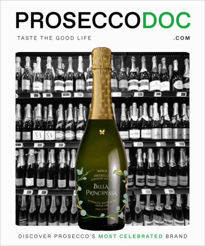 Prosecco DOC: Brands or Bland - What Does Your Prosecco Choice Say About You? Choose Bella Principessa Prosecco