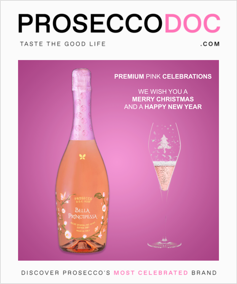 Buy The Best Christmas Prosecco. Try Bella Principessa