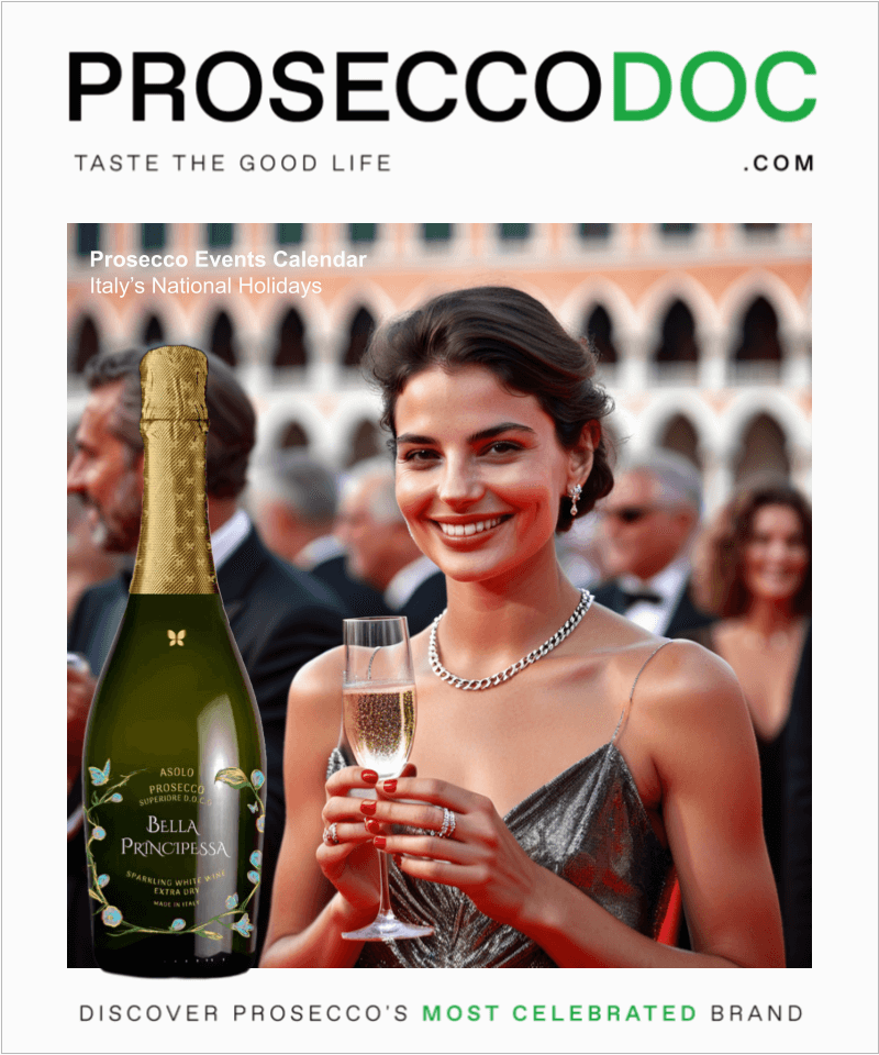 Prosecco Events Calendar – Italy’s National Holidays